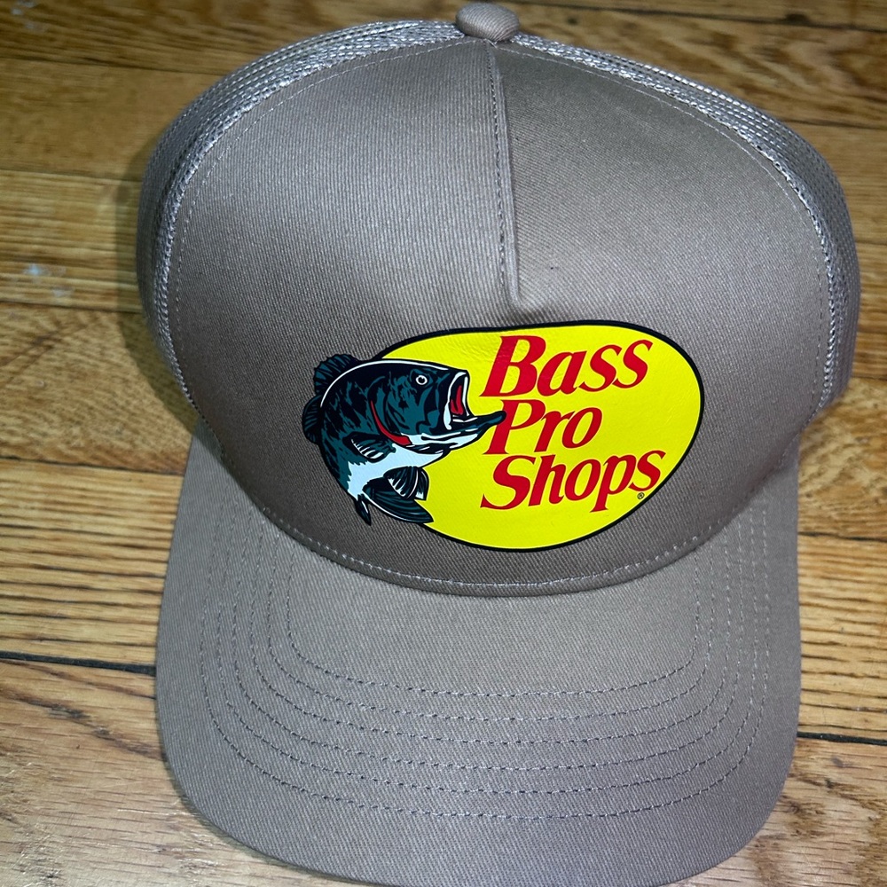 Bass Pro Shops Tan Fishing Cap